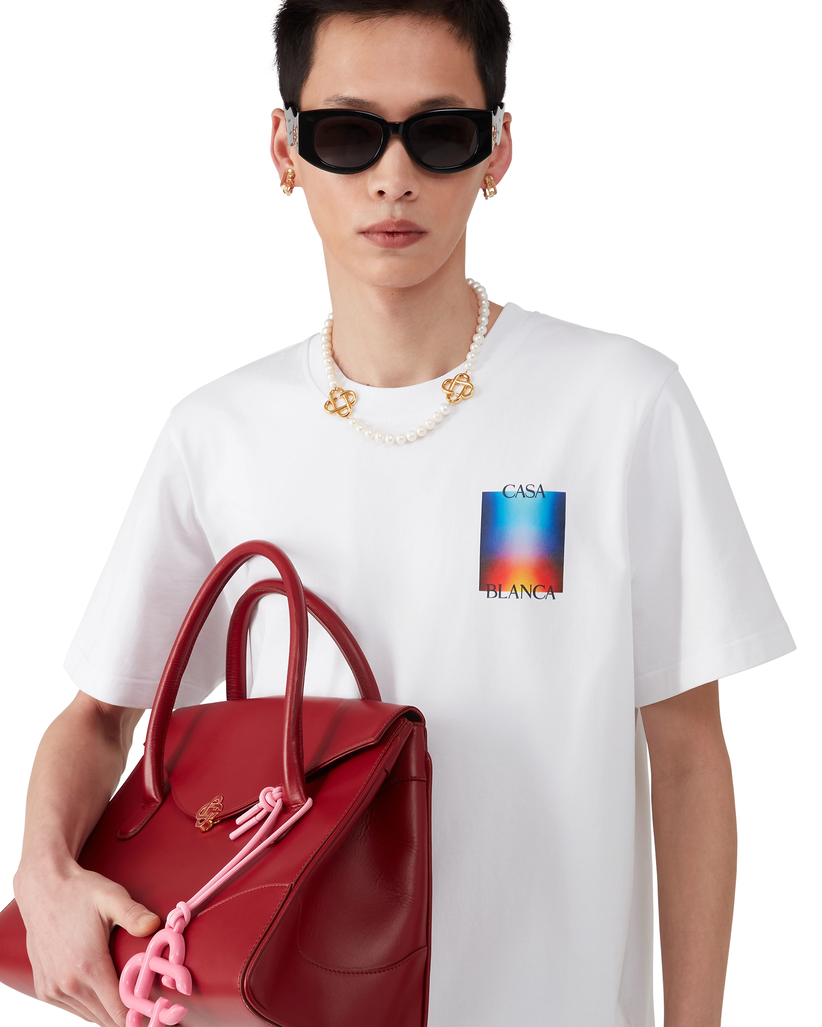 Gradient Casa Logo Short Sleeve T-Shirt