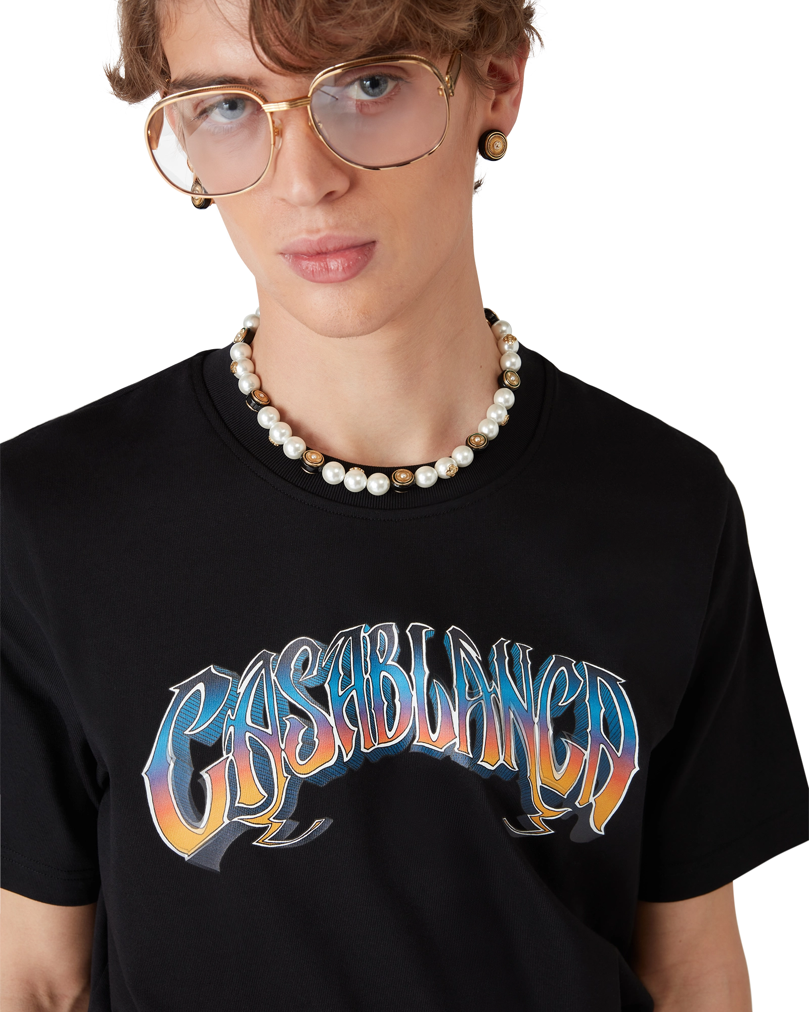 Gradient Gothic Short Sleeve T-Shirt