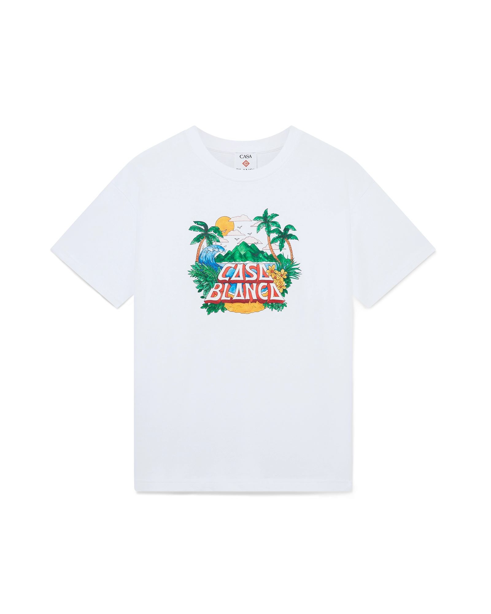 Casa Beach Wave Short Sleeve T-Shirt