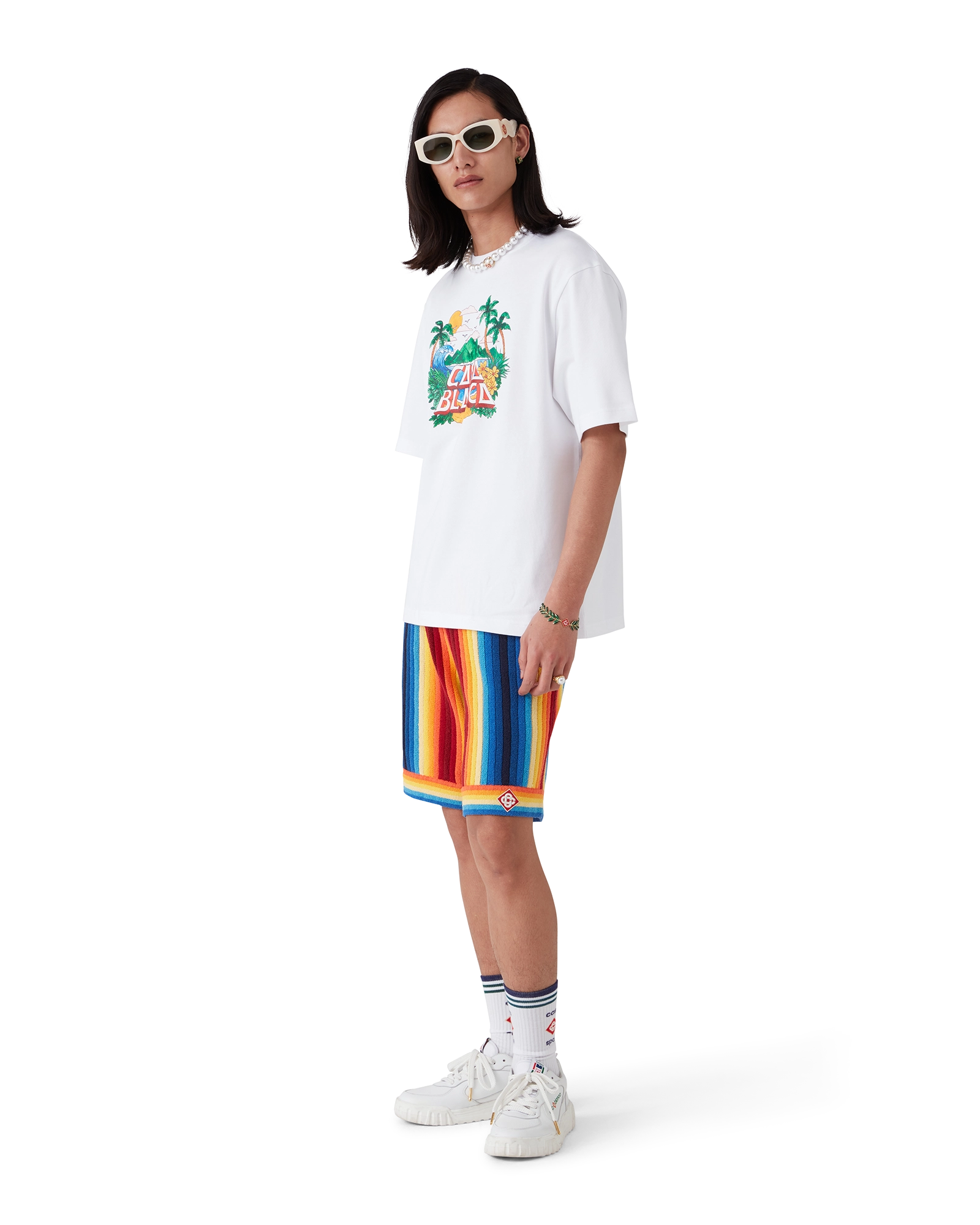 Casa Beach Wave Short Sleeve T-Shirt