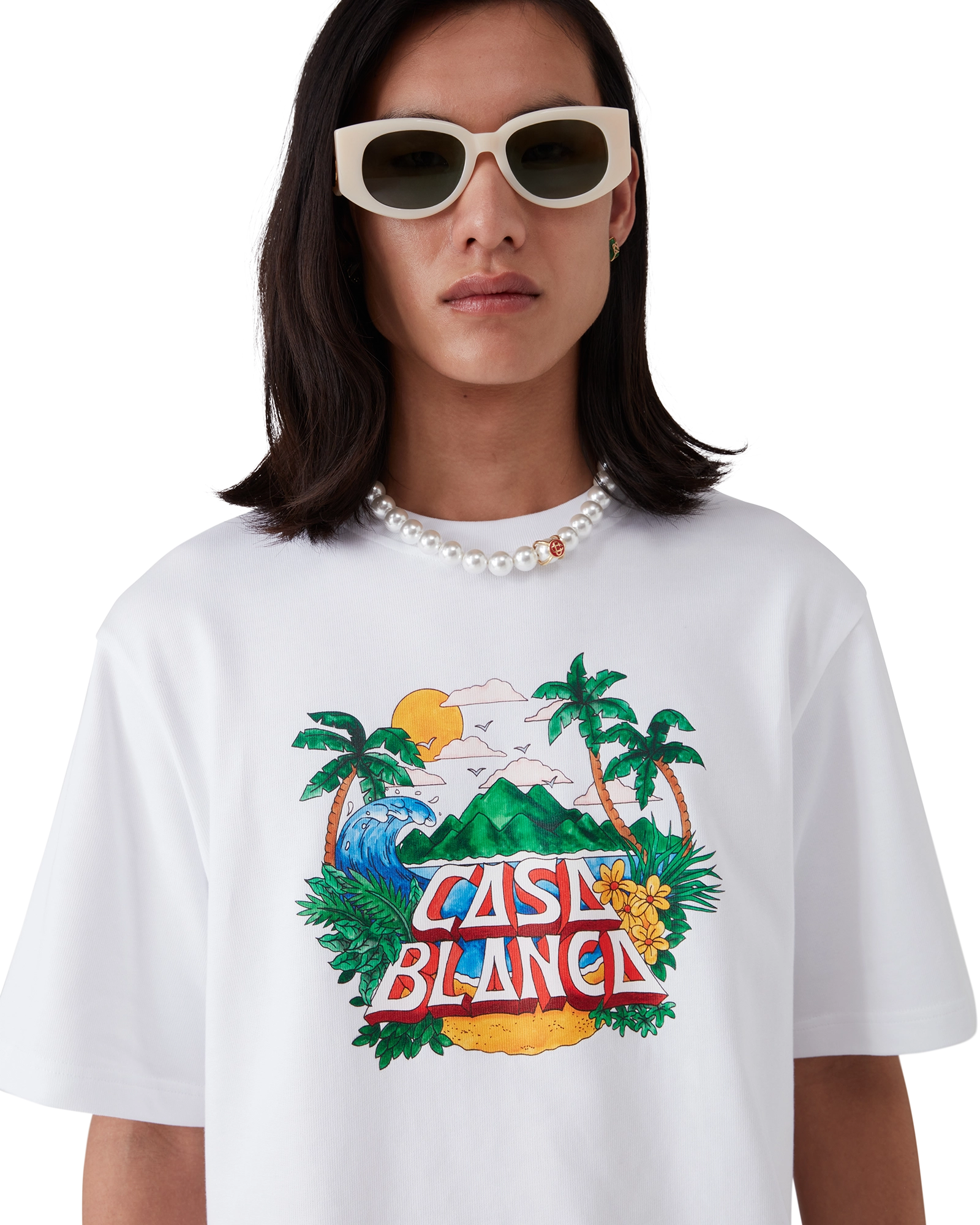 Casa Beach Wave Short Sleeve T-Shirt