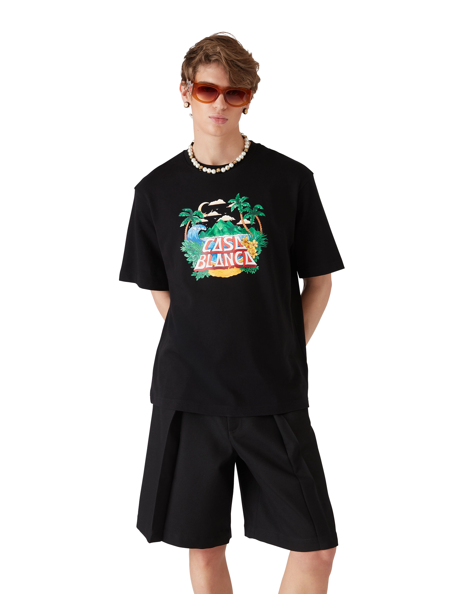 Casa Beach Wave Short Sleeve T-Shirt