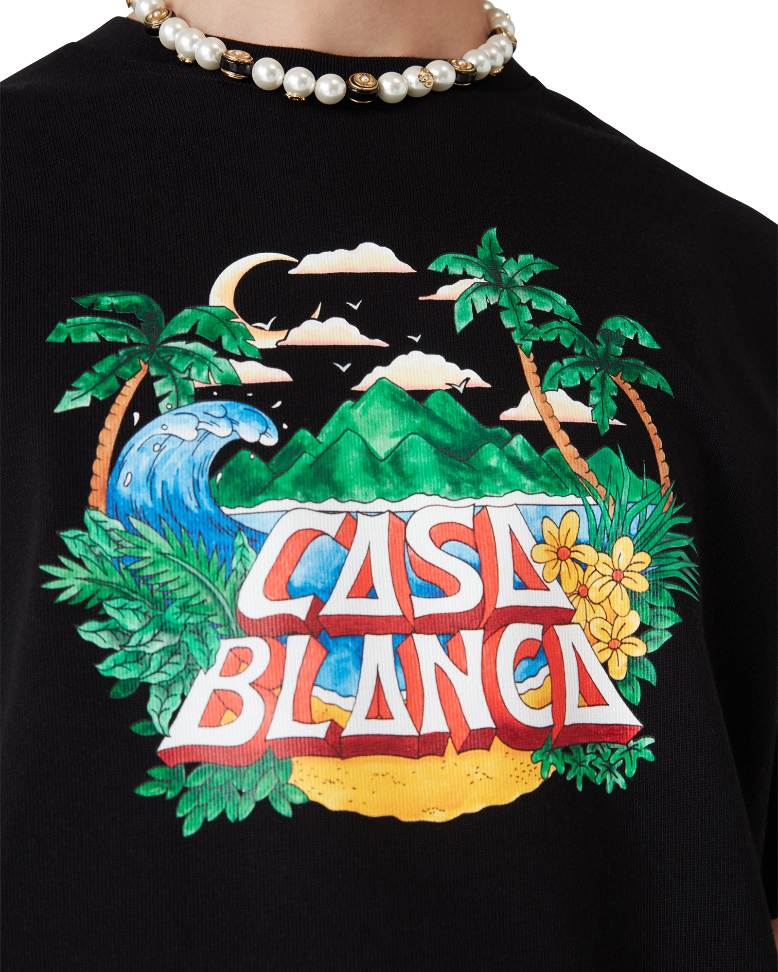 Casa Beach Wave Short Sleeve T-Shirt