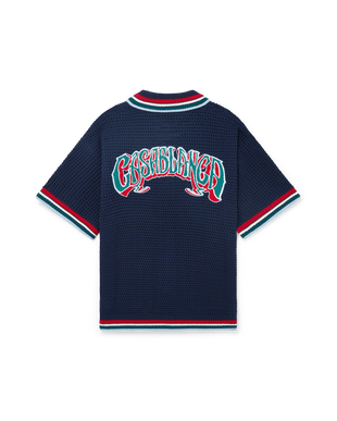 Gothic Short Sleeve Crochet Shirt