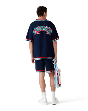 Gothic Short Sleeve Crochet Shirt