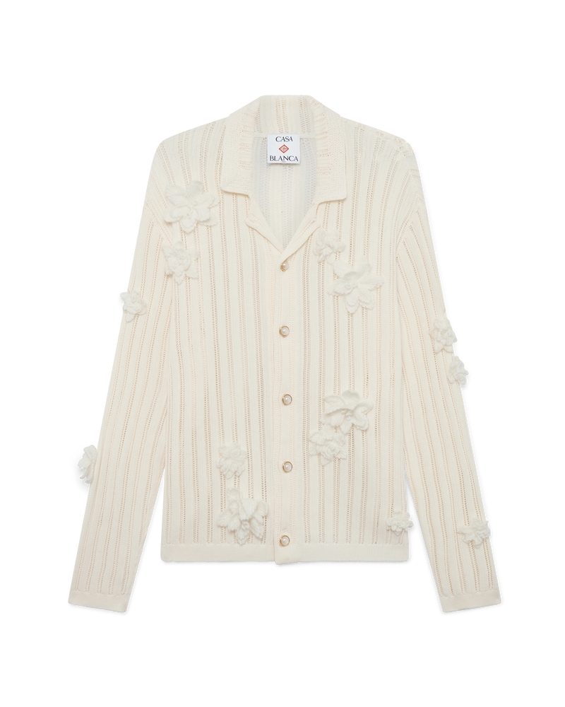 Gradient Wave Knit Shirt | Casablanca Paris