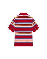 Stripe Oversized Polo Shirt