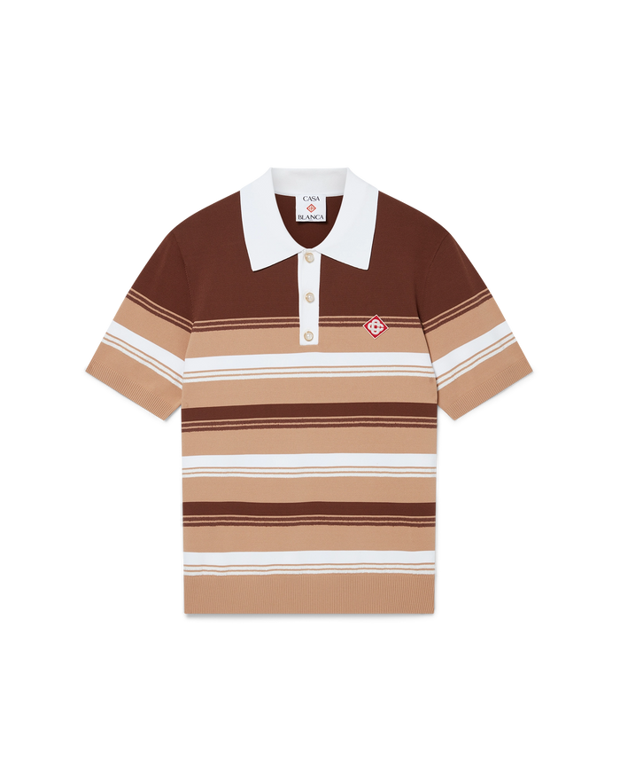 Stripe Polo Shirt