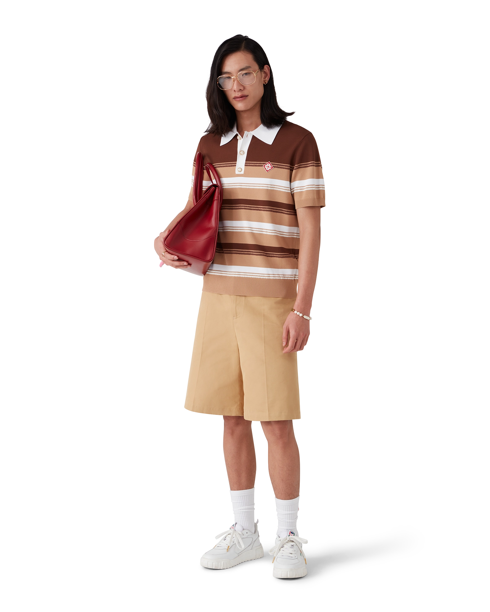 Stripe Polo Shirt