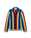 Gradient Stripe Towelling Jacket