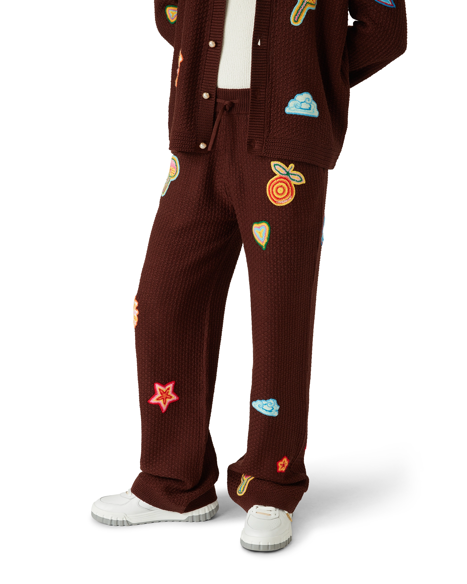 Motif Crochet Trousers