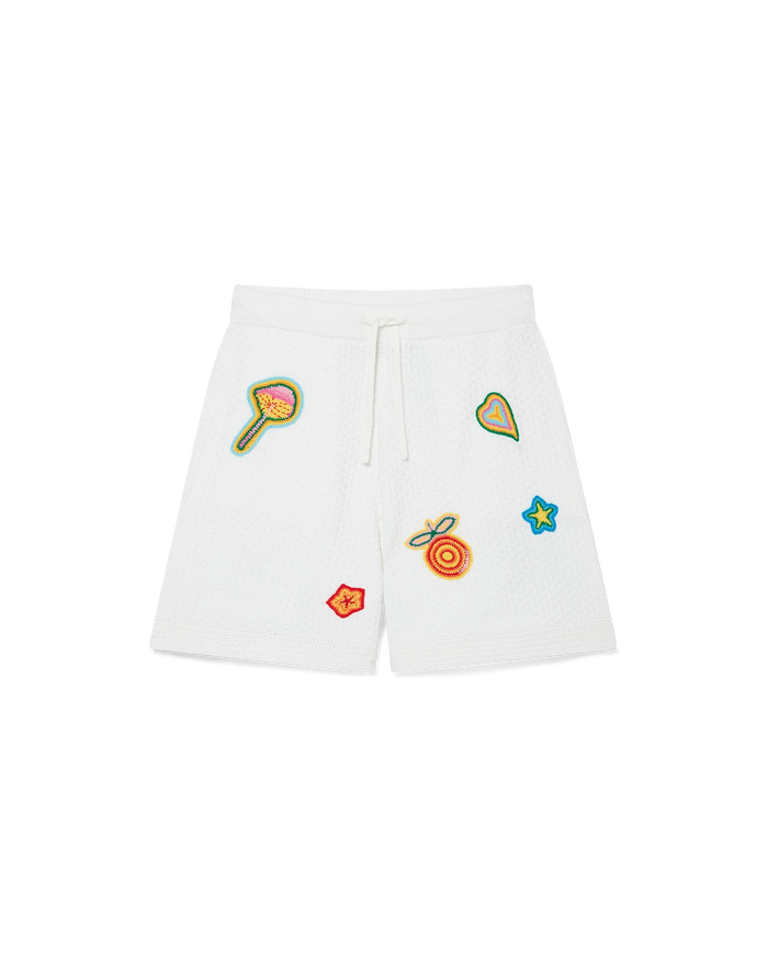 Motif Crochet Shorts