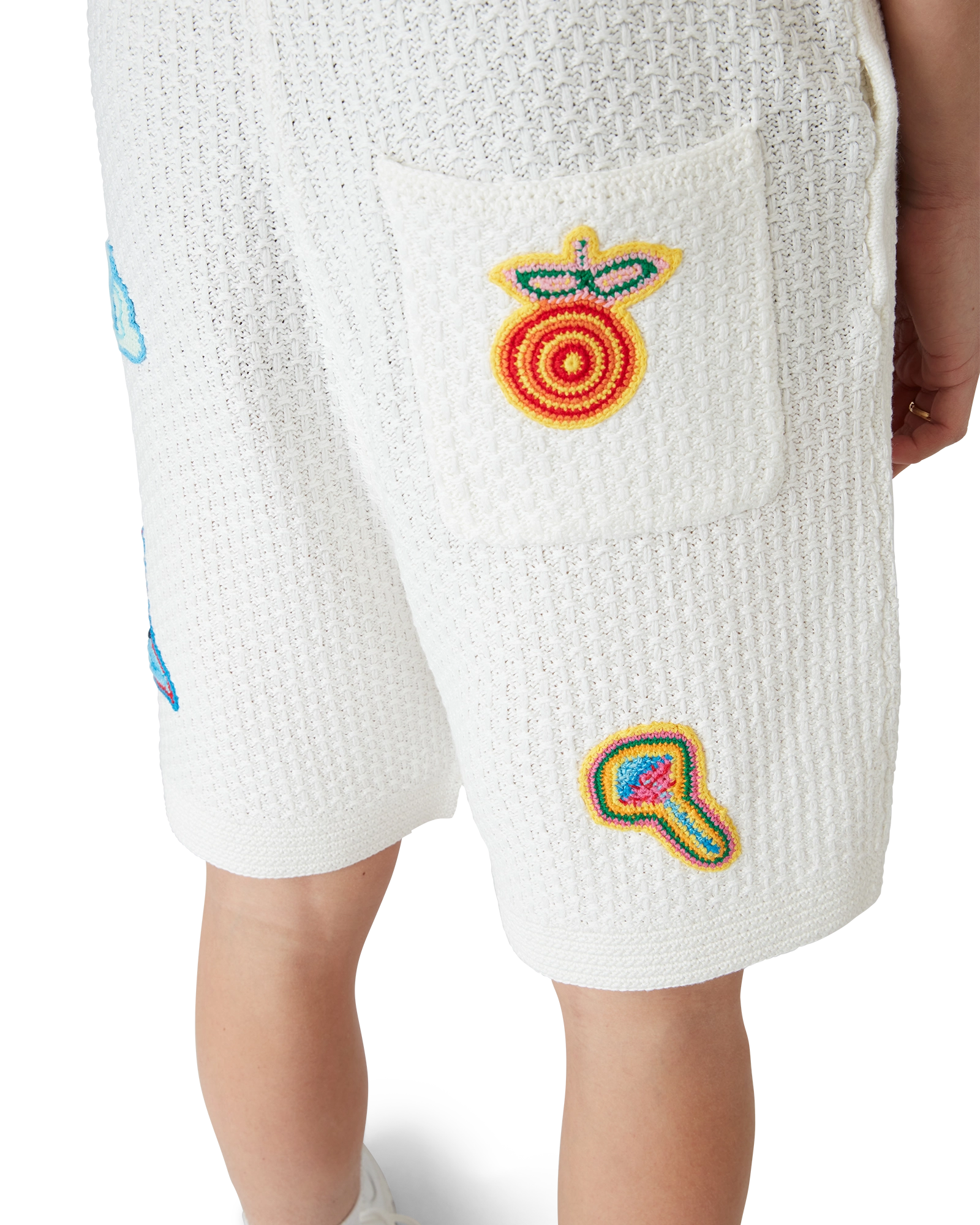 Motif Crochet Shorts