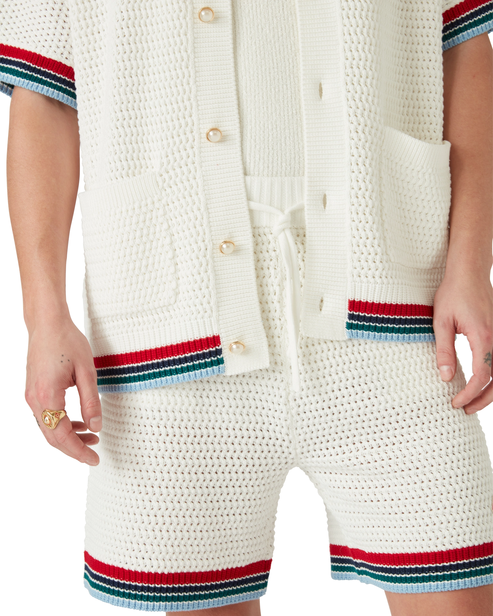 Gothic Crochet Shorts