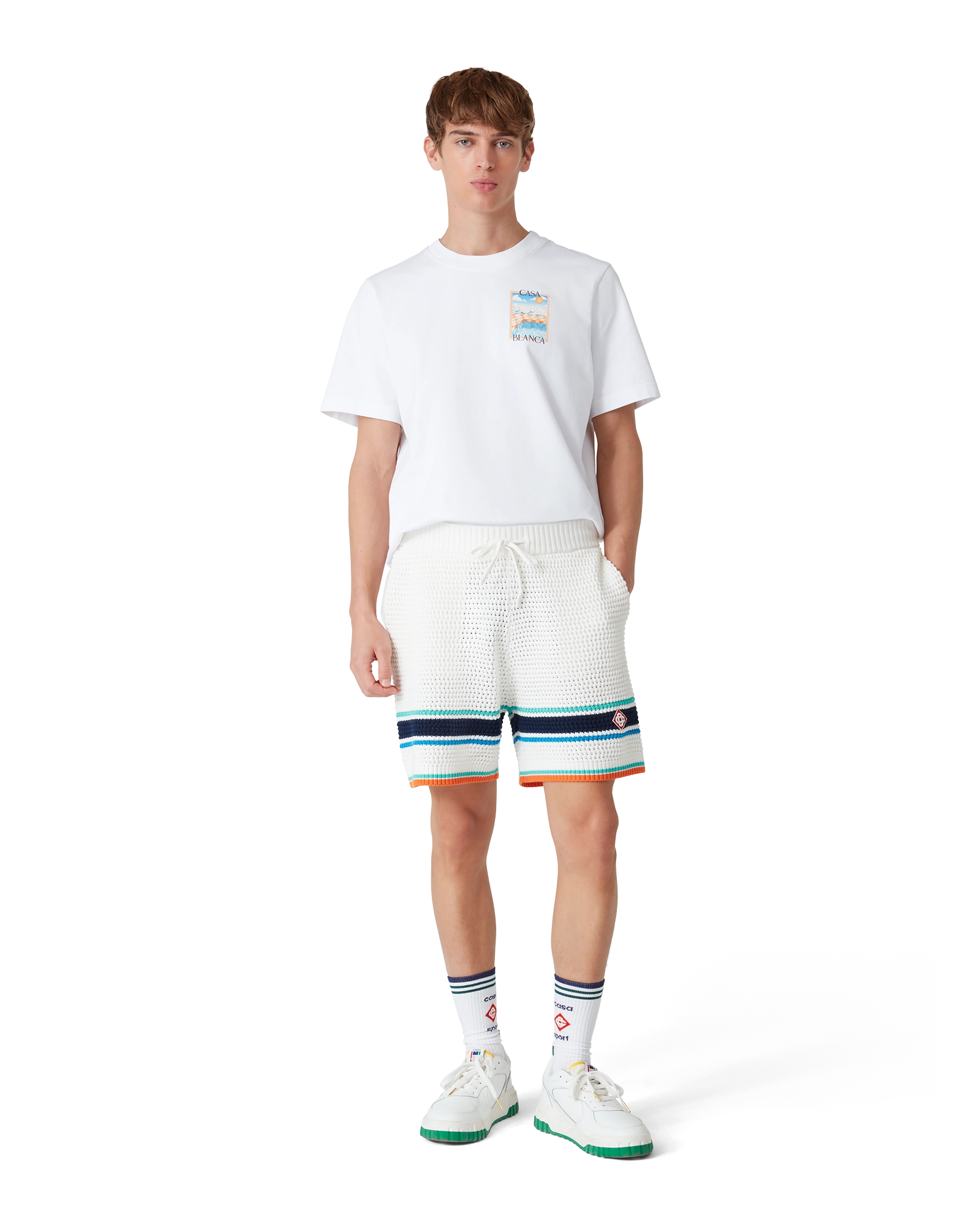 Short de tennis en crochet