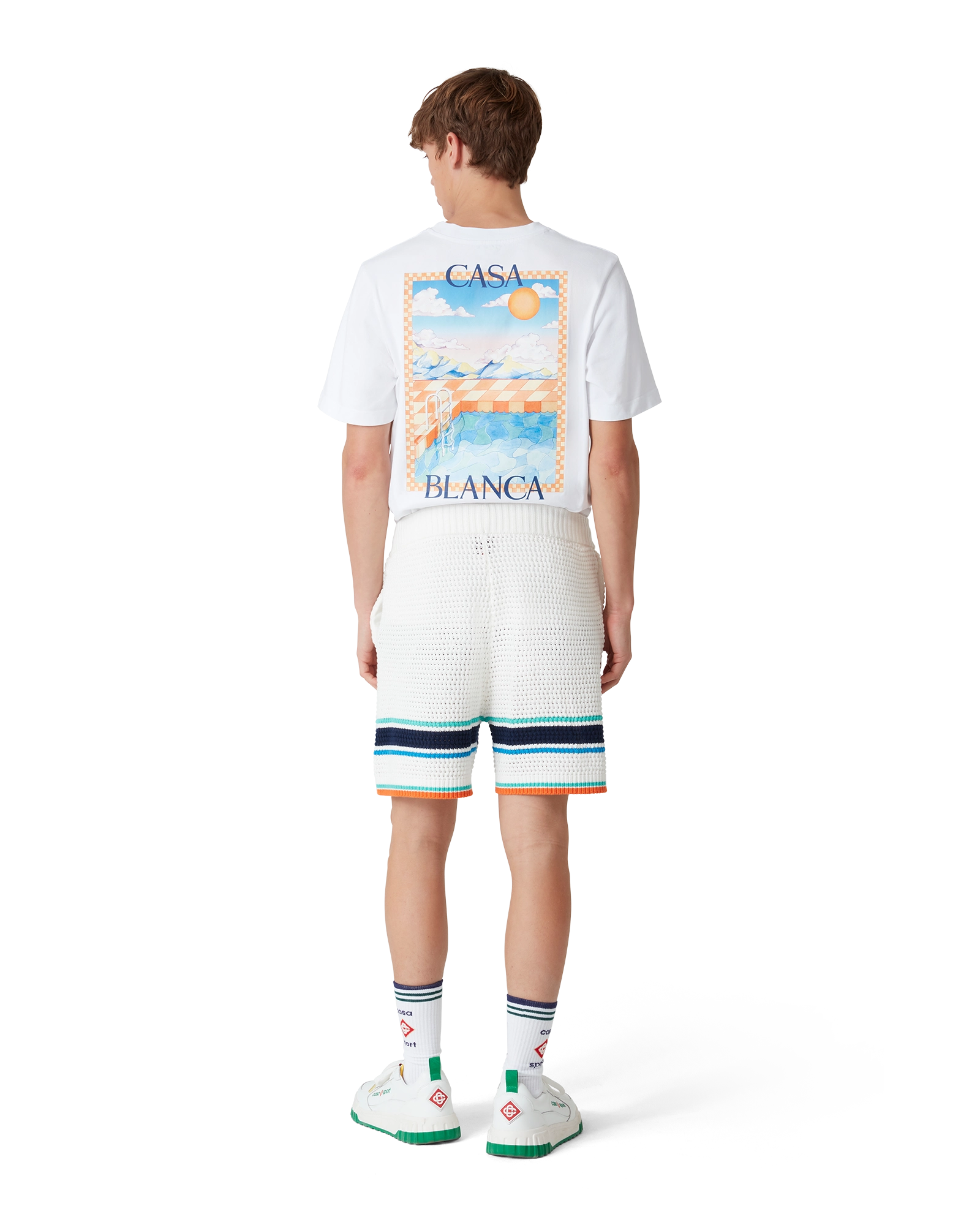 Short de tennis en crochet