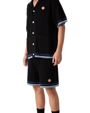 Gothic Crochet Shorts