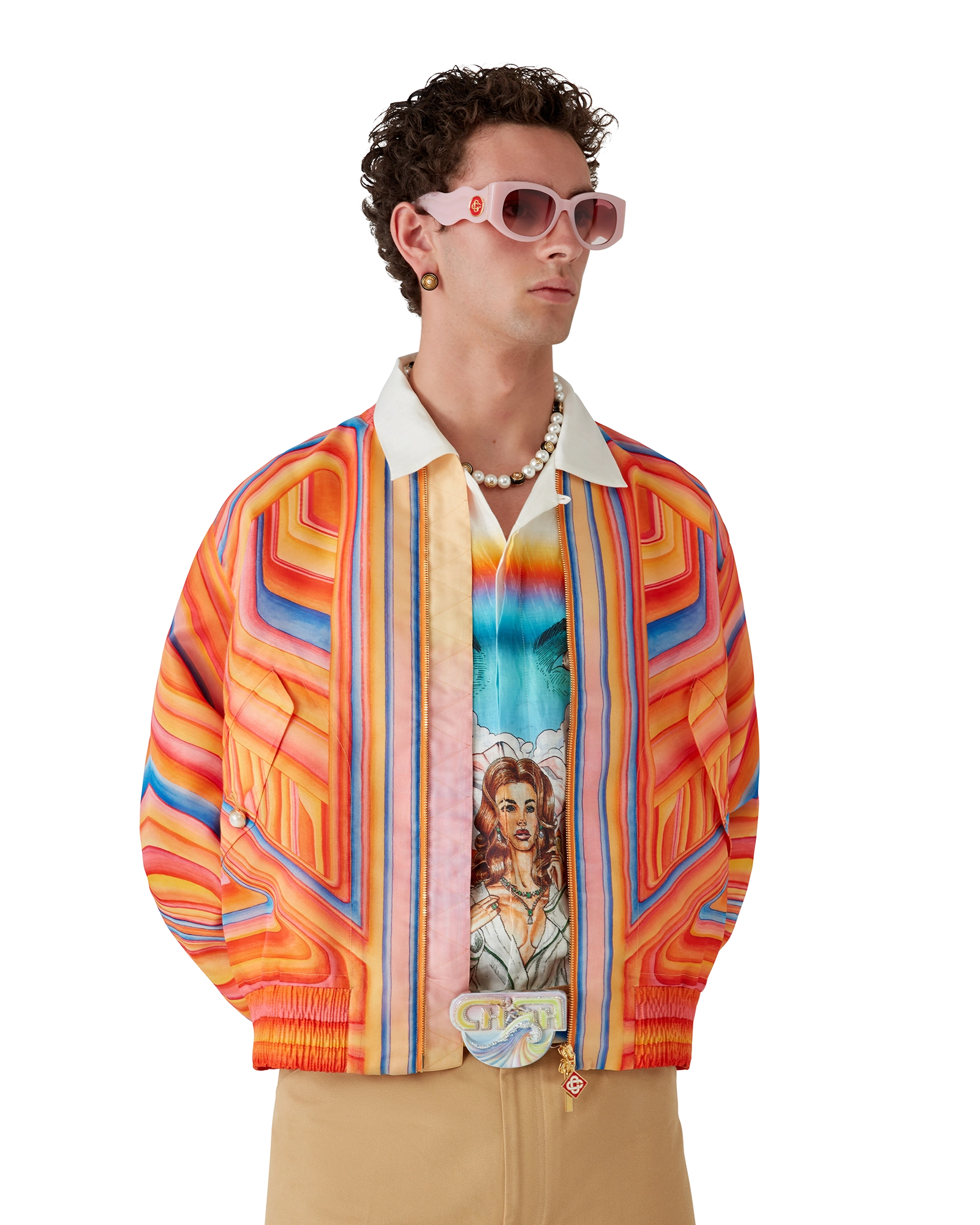 Organza Low Rider Bomber Jacket