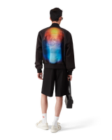 Organza Gradient Bomber Jacket