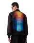 Organza Gradient Bomber Jacket