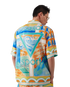 Surreal Pool Short Sleeve Silk Shirt