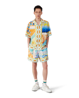 Surreal Pool Short Sleeve Silk Shirt