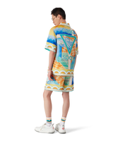 Surreal Pool Short Sleeve Silk Shirt