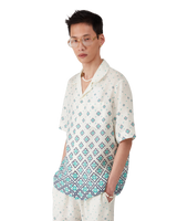 Gradient Monogram Linen Shirt