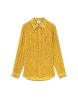 Floral Devoré Silk Shirt