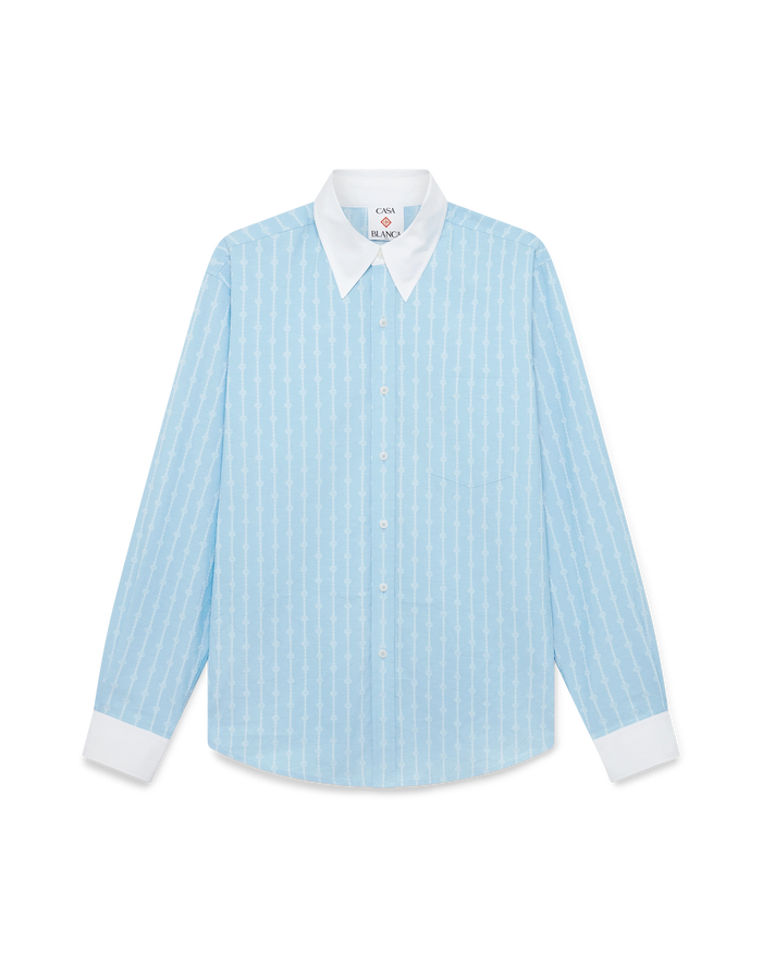 Laurel Stripe Jacquard Shirt