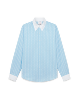 Laurel Stripe Jacquard Shirt