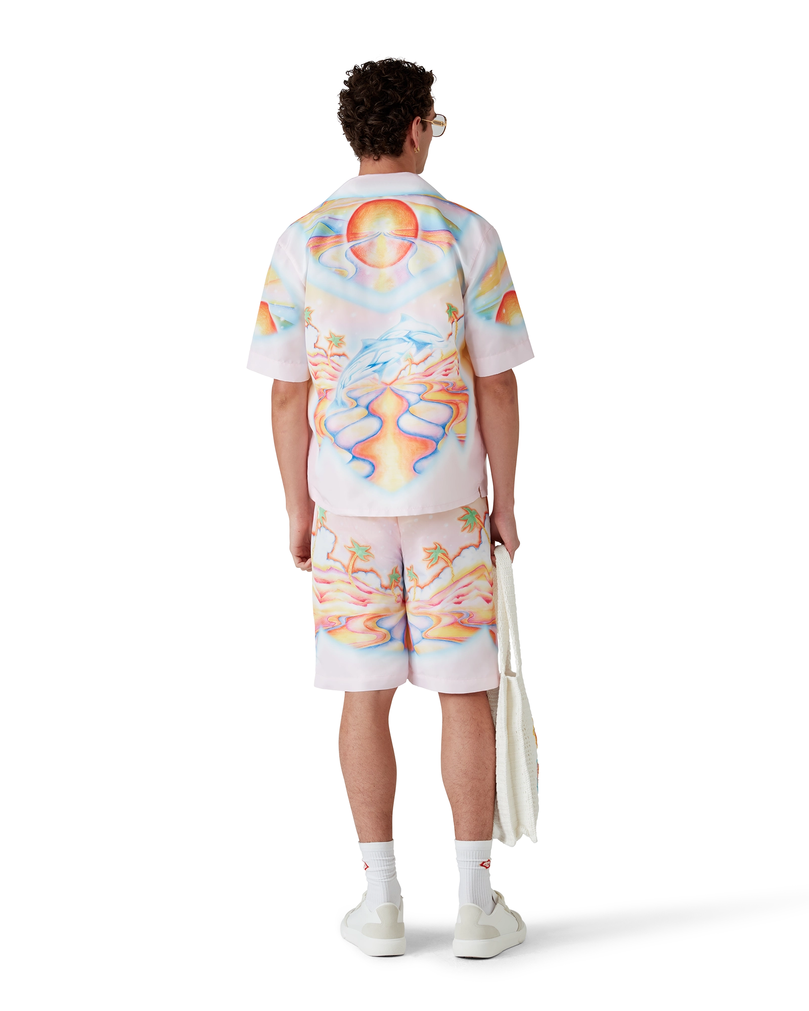 Chemise de bain à manches courtes Psychedelic Nirvana