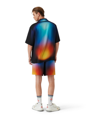 Gradient Silk Shorts
