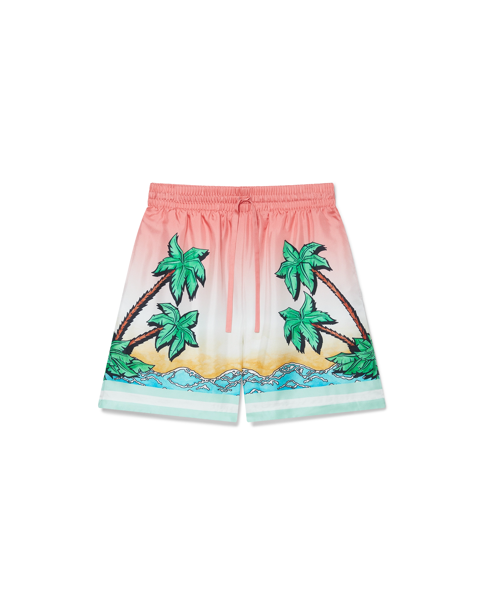 Tennis Club Silk Shorts
