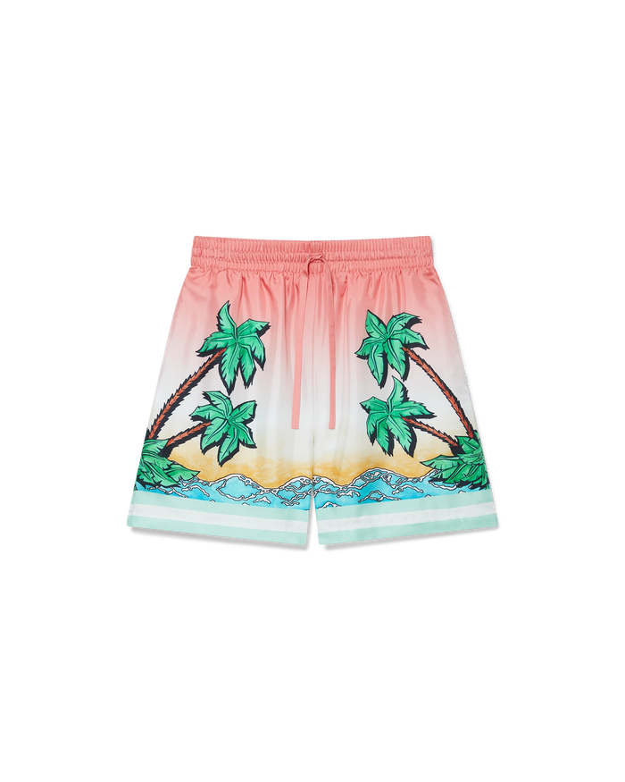 Tennis Club Silk Shorts