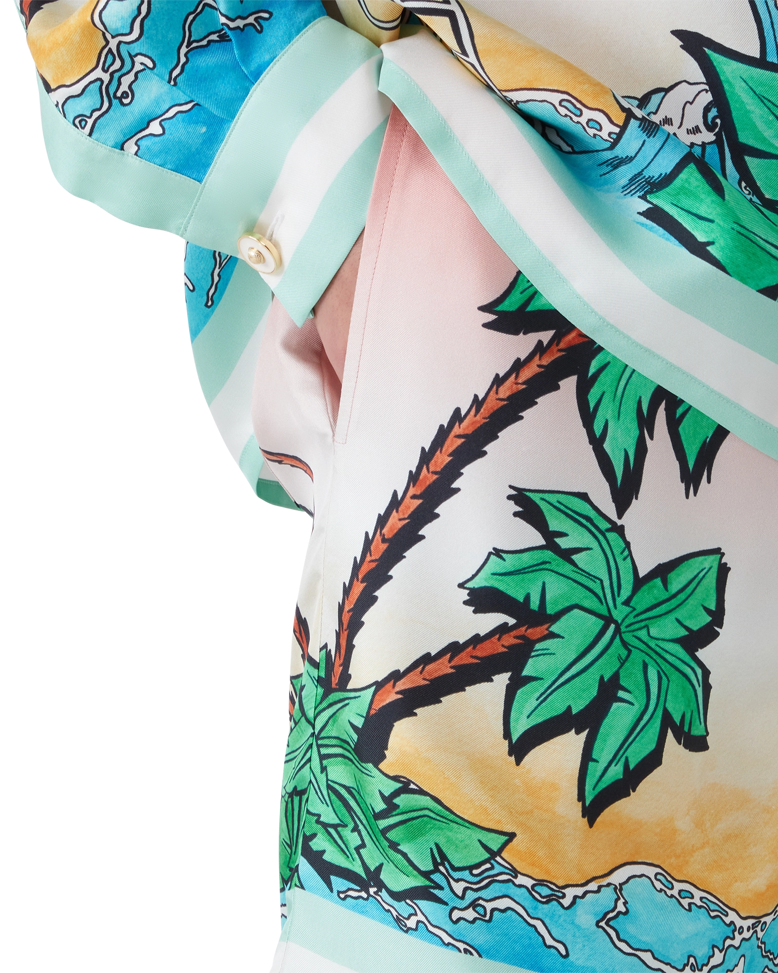 Tennis Club Silk Shorts