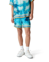 Caustics Emblem Silk Shorts