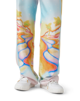 Psychedelic Nirvana Silk Trousers