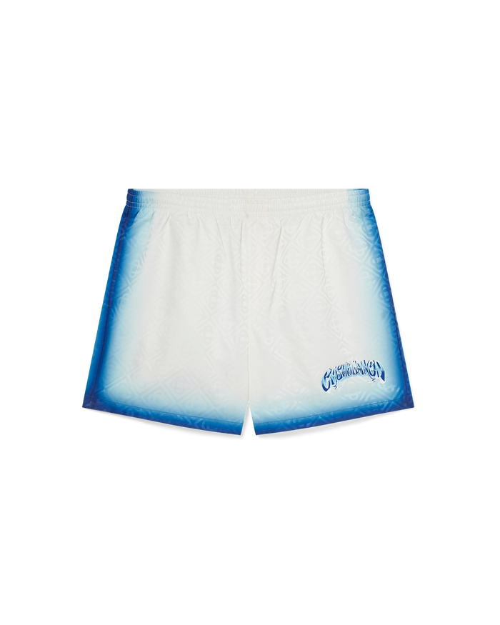 Blue Fade Swim Shorts