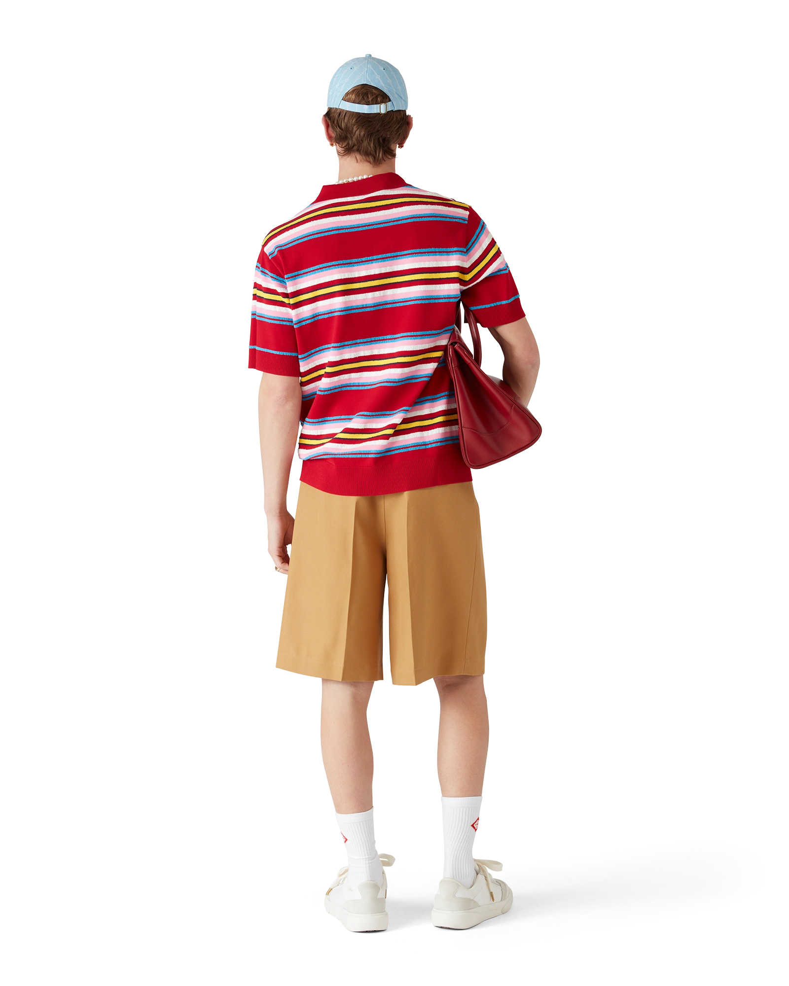 Wool Pleated Shorts