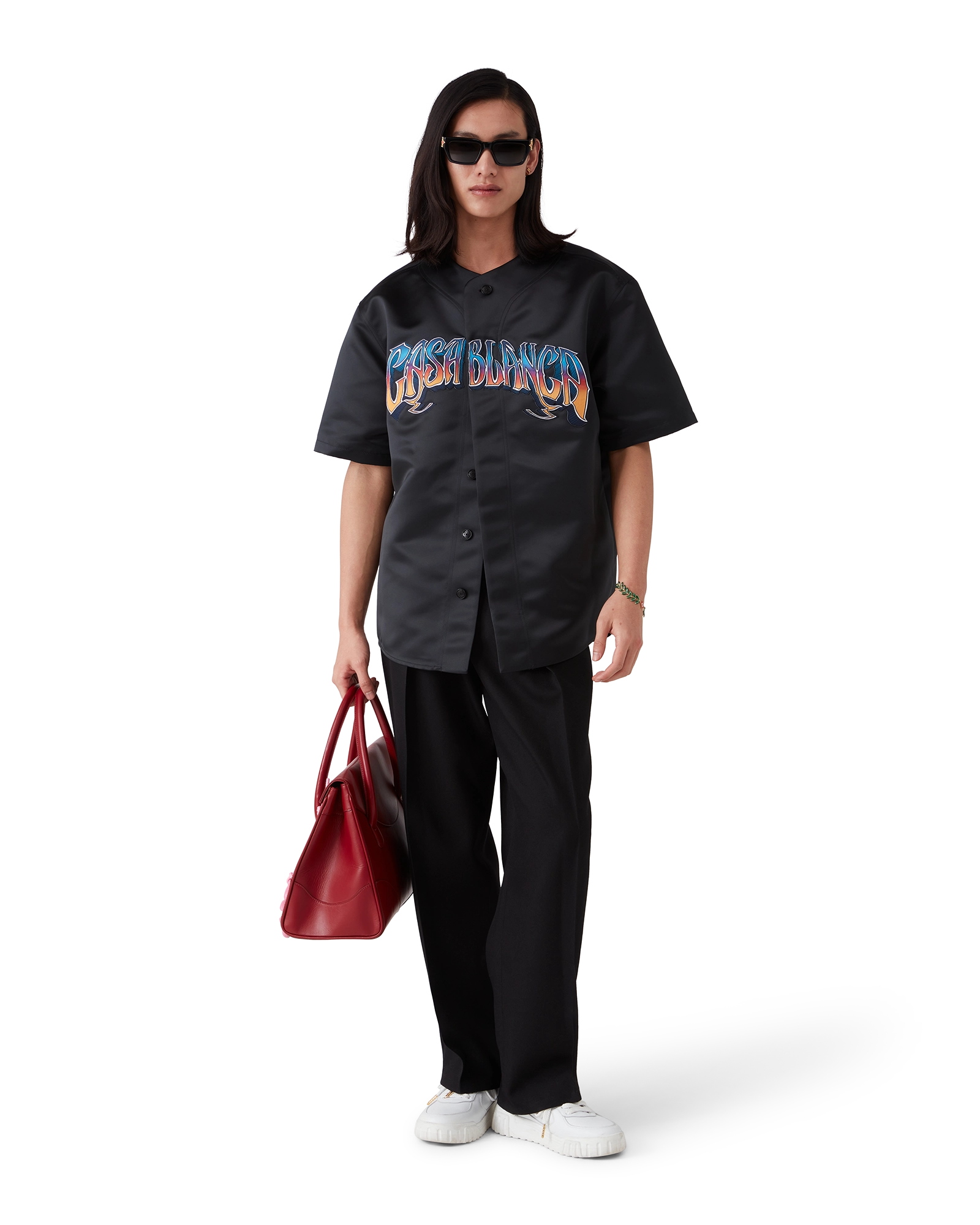 Pleated Chino Trousers