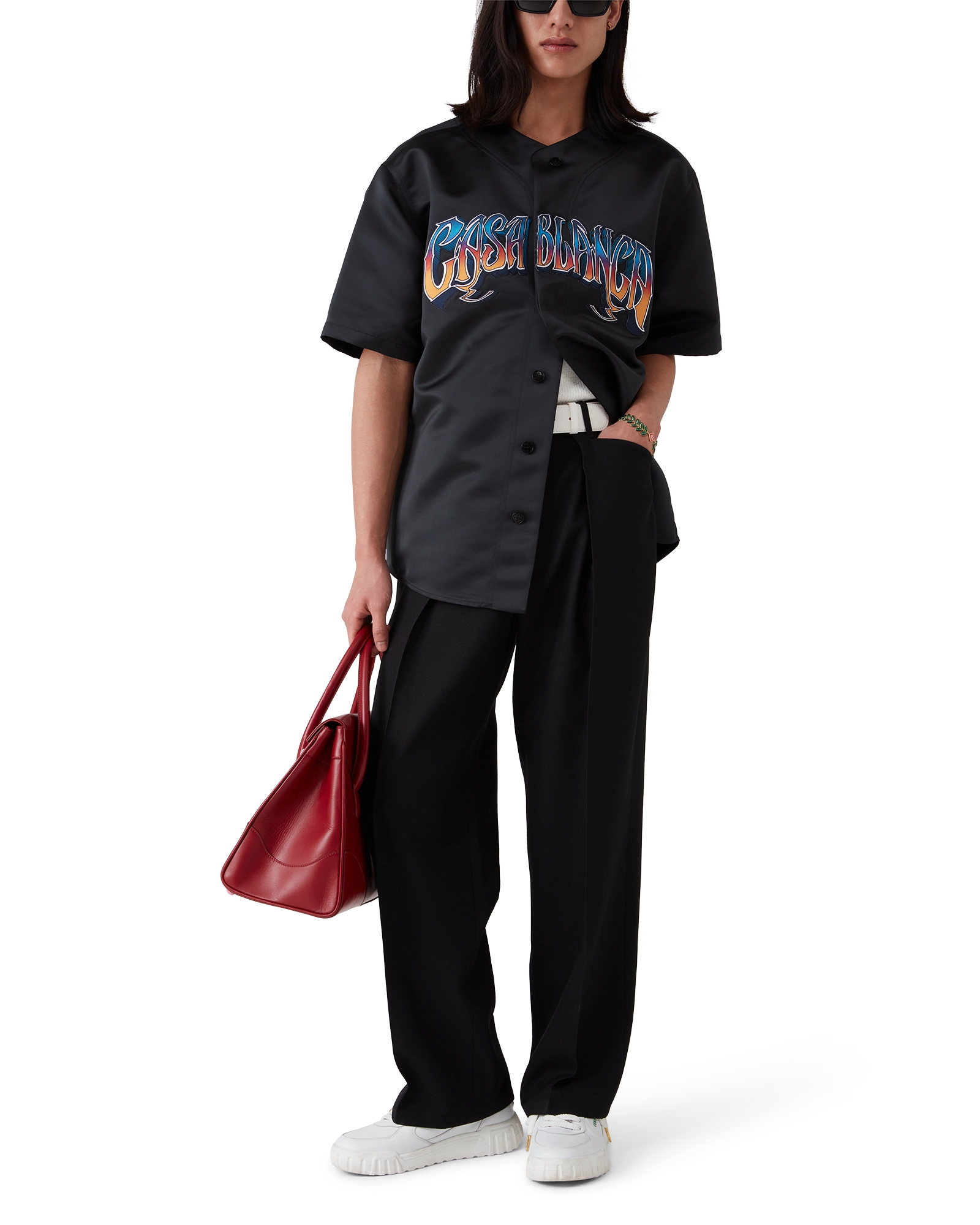 Pleated Chino Trousers