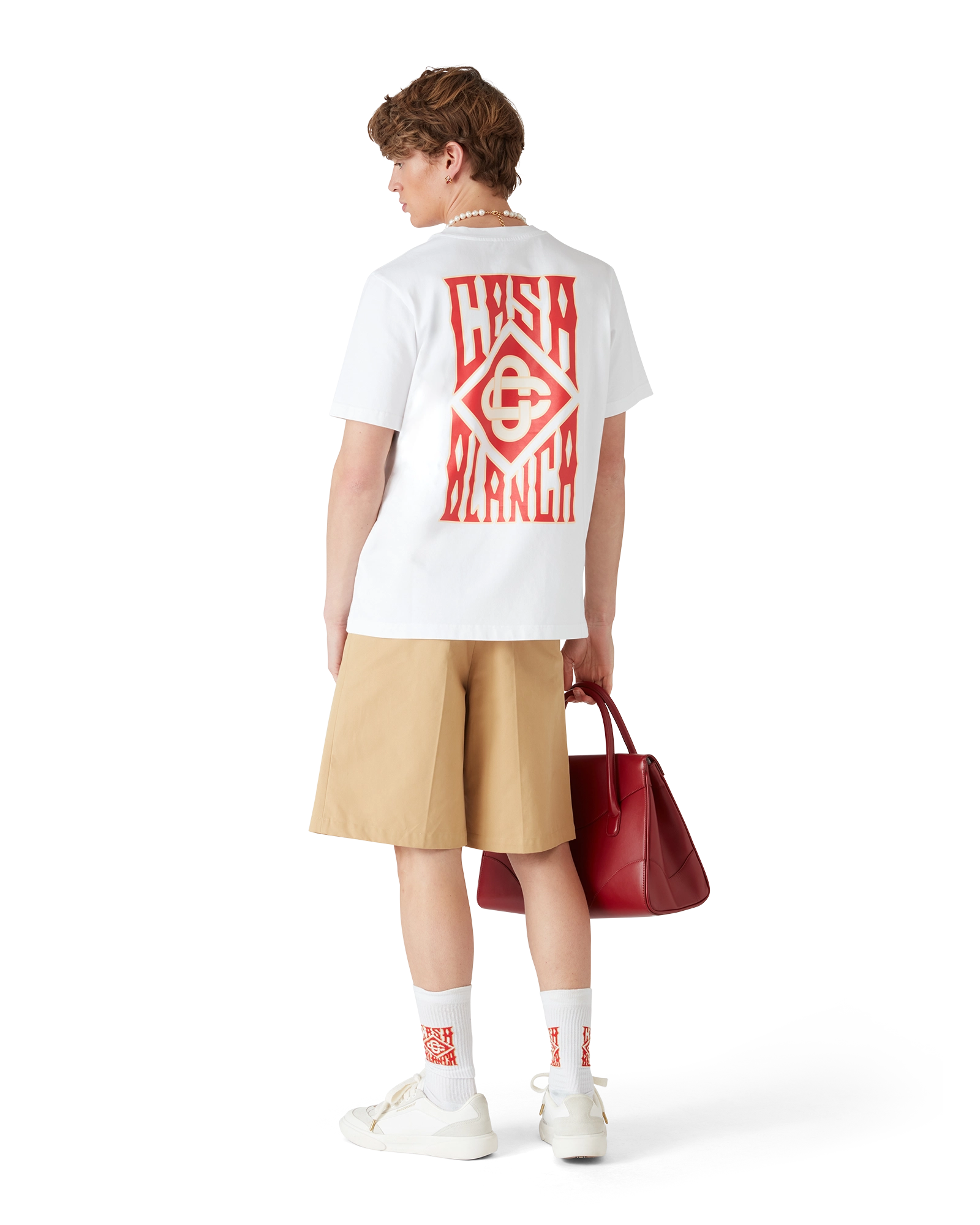 Cotton Pleated Shorts