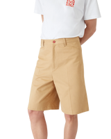 Cotton Pleated Shorts