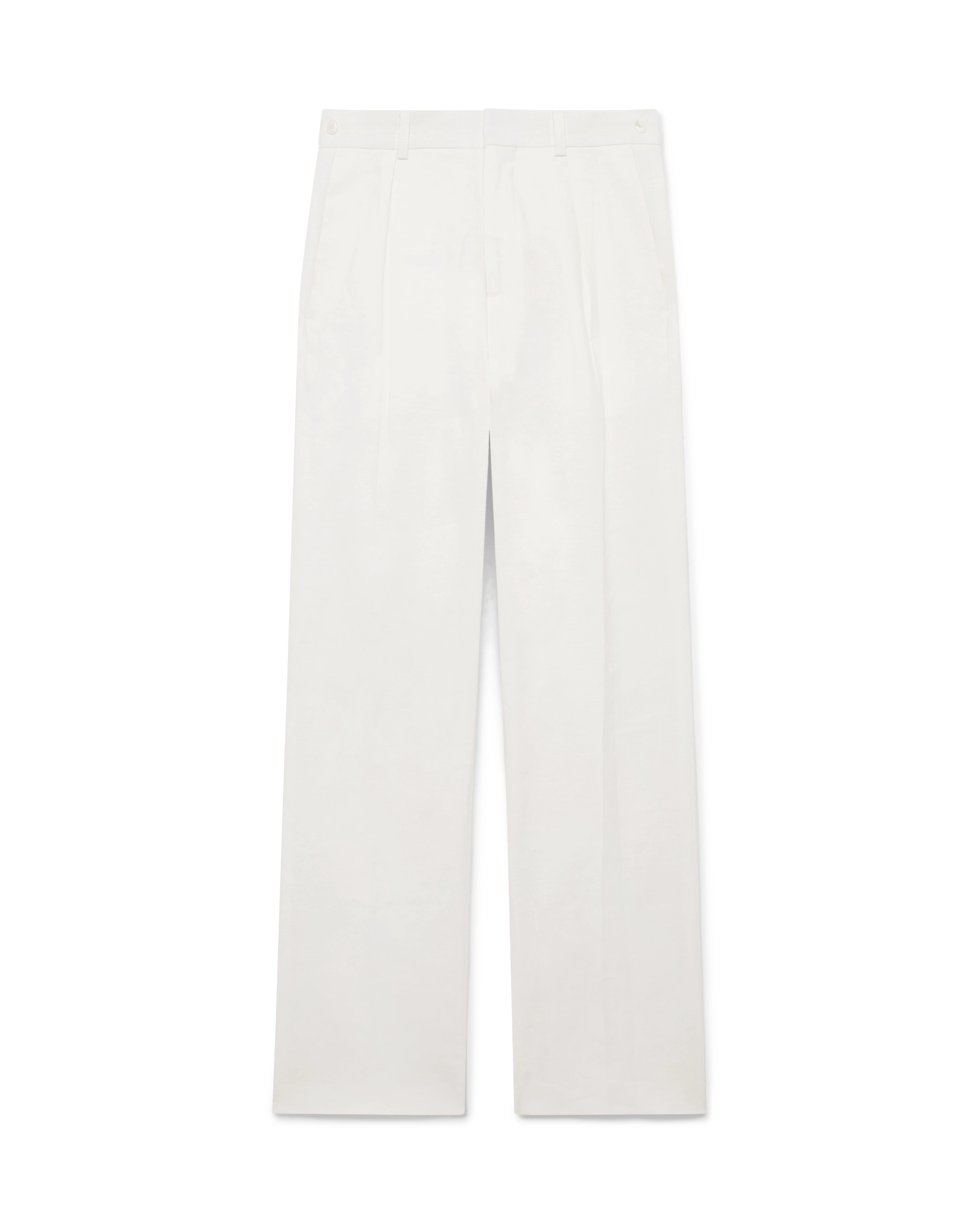 Linen Pleated Trousers