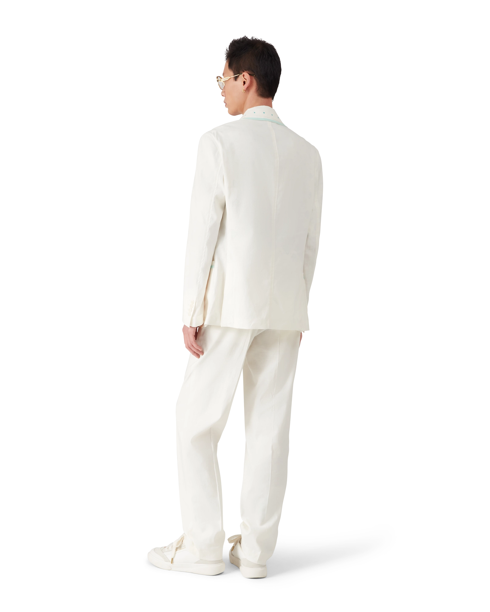 Linen Pleated Trousers