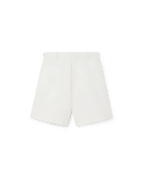 Linen Pleated Shorts