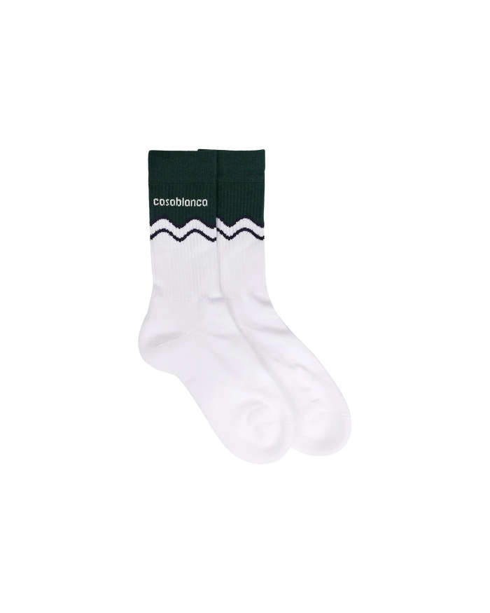 Evergreen Wave Socks