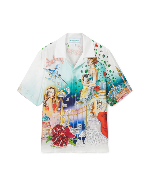 La Liaison Silk Shirt | Casablanca Paris