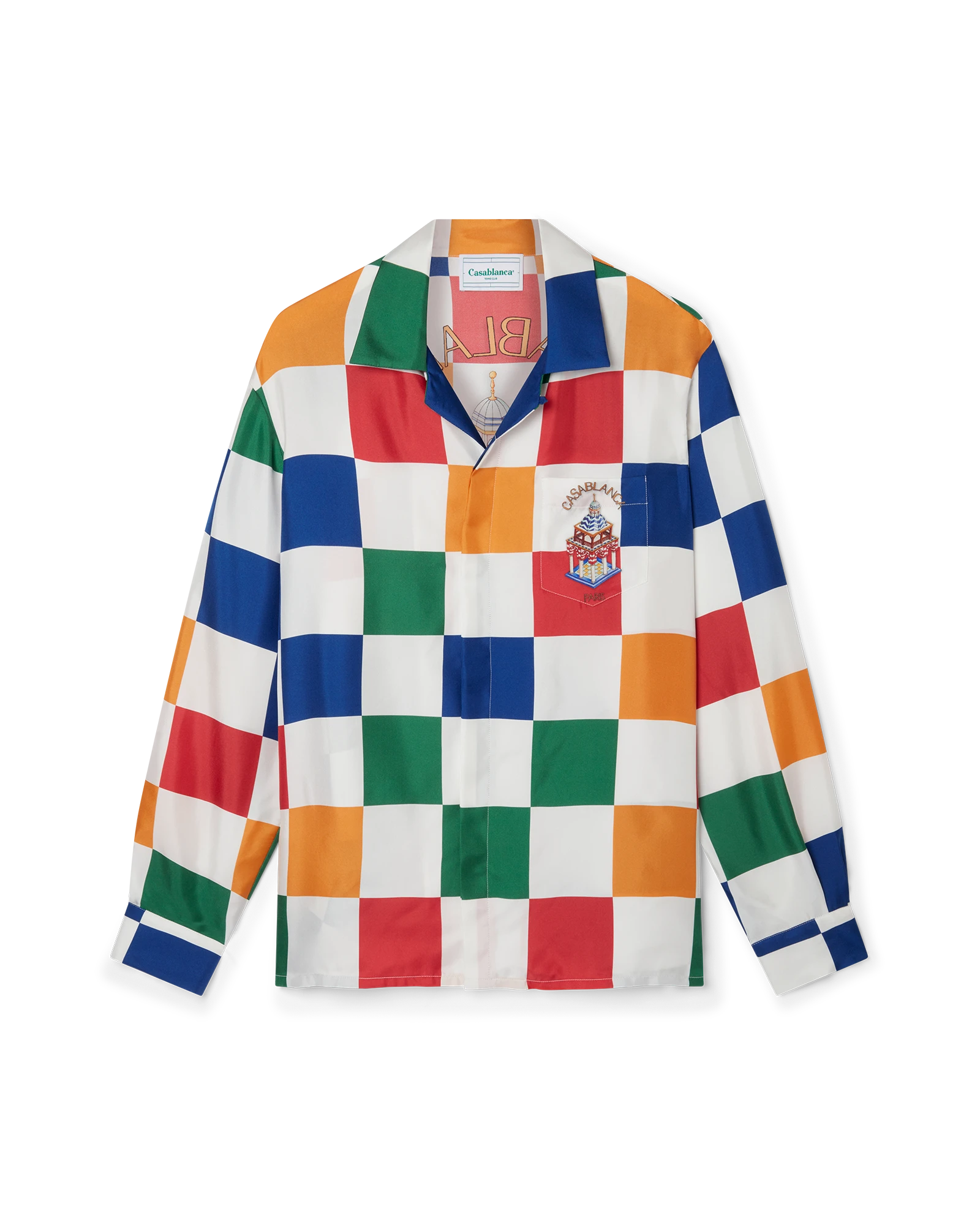 Casablanca Primary Check Shirt